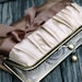Frilly Folds Kisslock- Bridesmaid Clutch or Formal Clutch (Choose Your Colors)