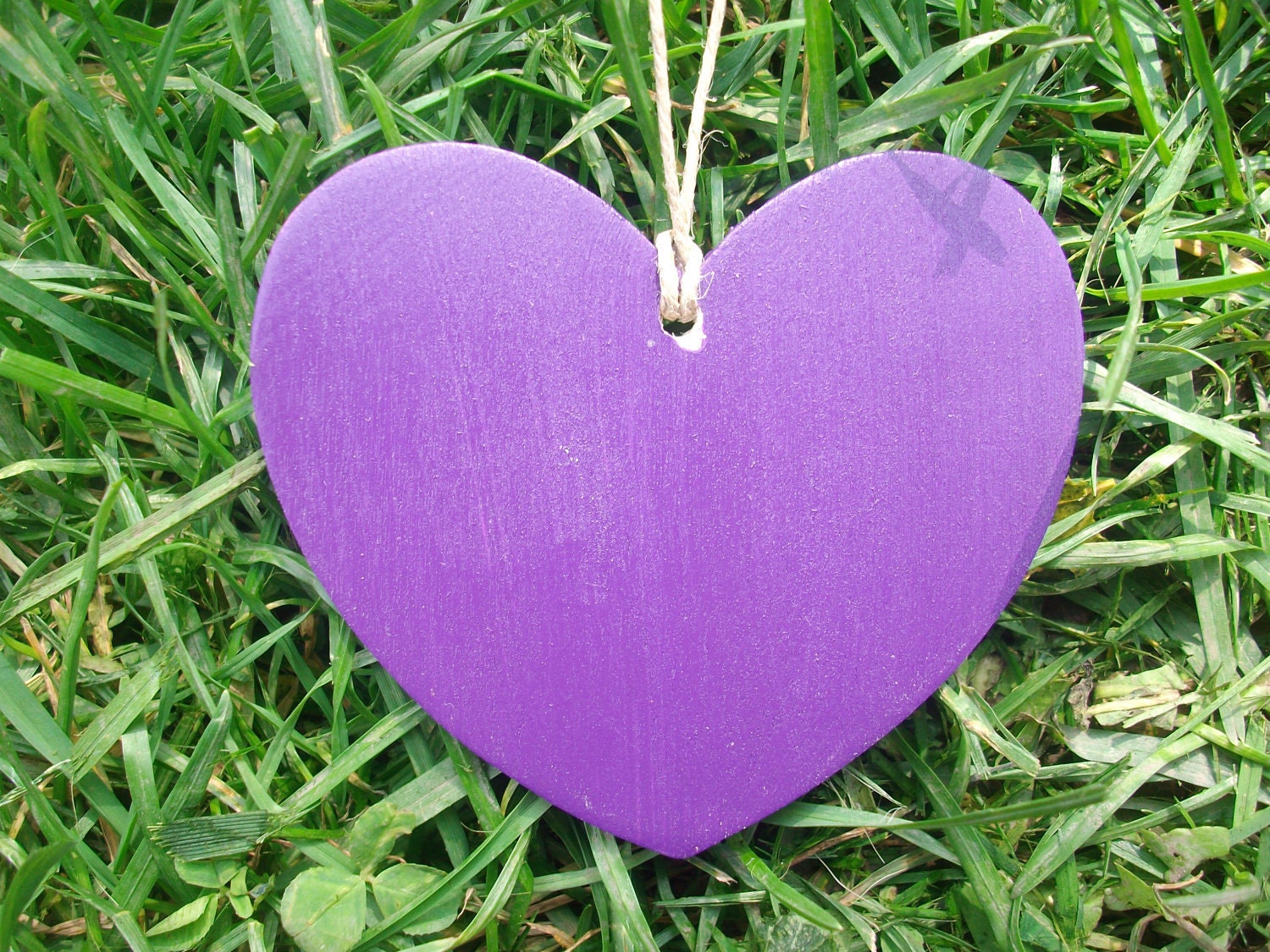 Purple Heart Wood Chalkboard Labels Tags for Vintage Mason Jar & Vase Centerpieces