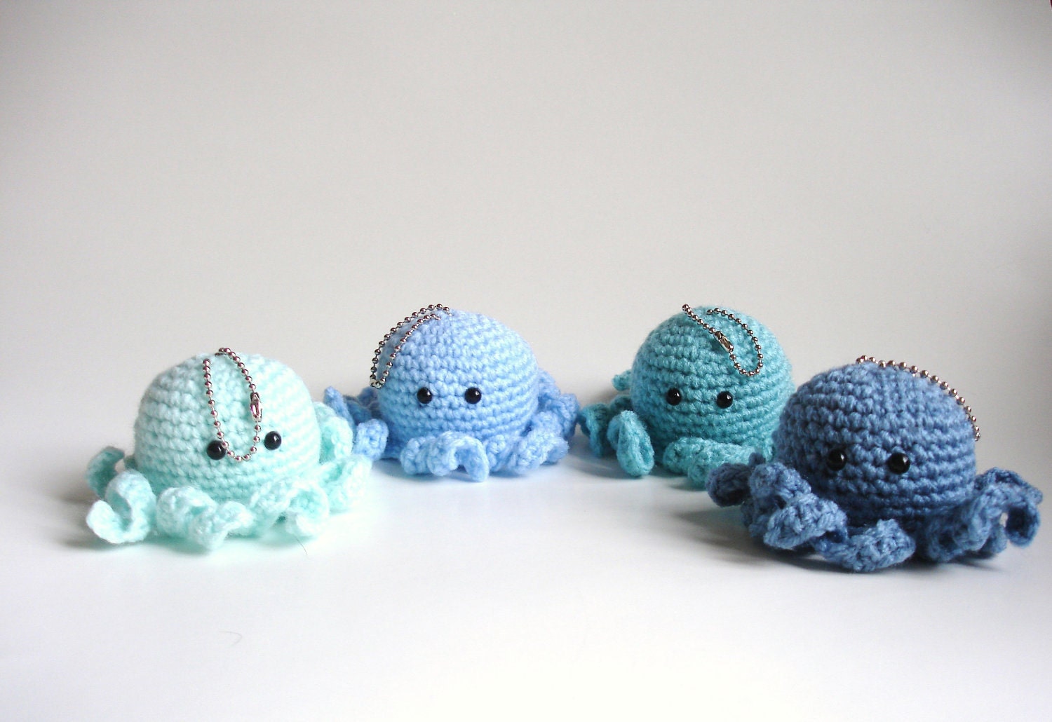 Custom Octopus Keychain