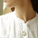 Moon jewelry. Sterling silver sheet music necklace. Feminine jewelry for musician, music lover, hopeless romantic