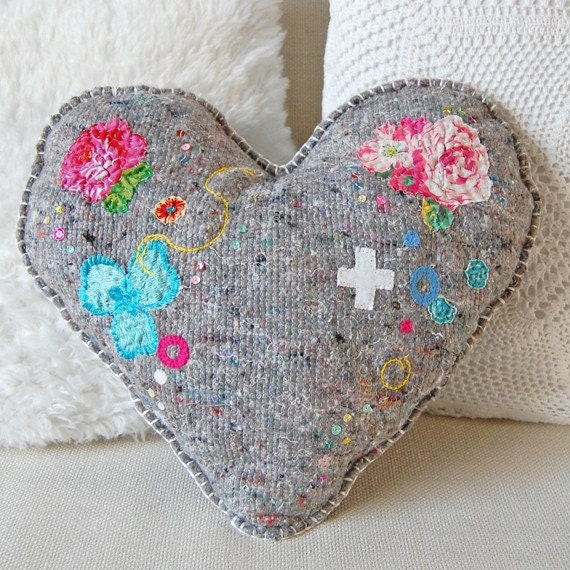 heart pillow