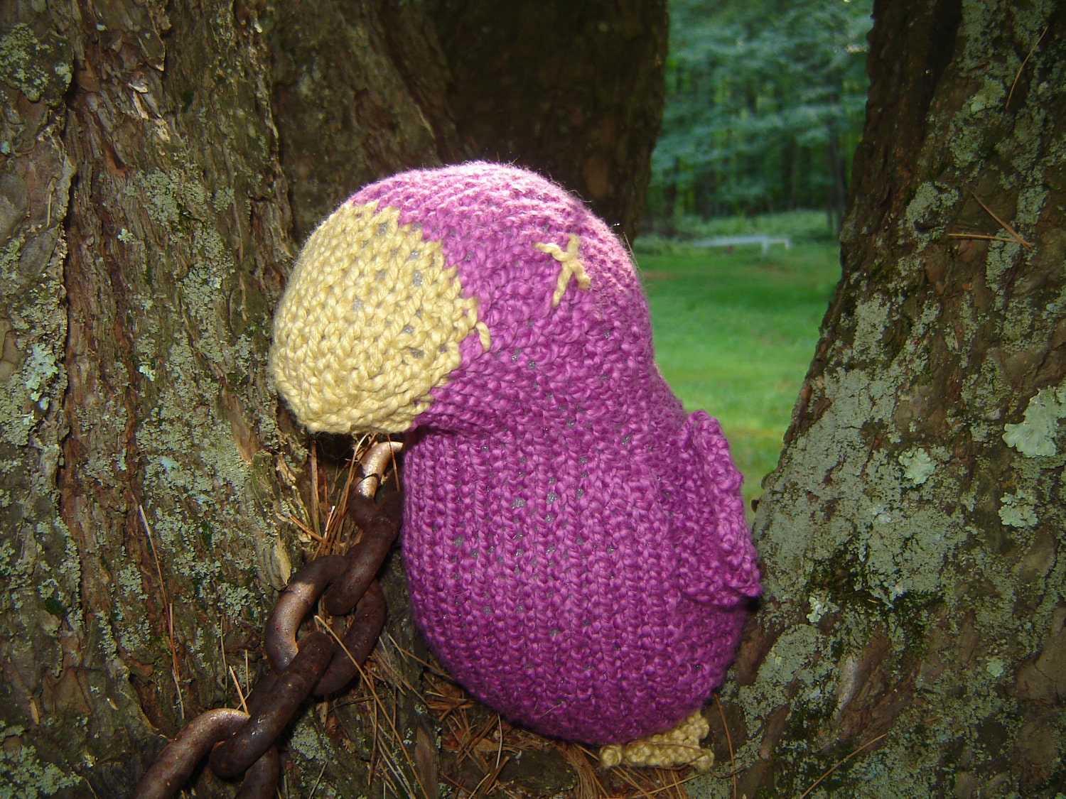 Blotto Birds - hand knitted by Baby Chix. - theKnitChix