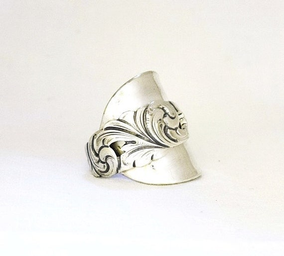 Norwegian Feather Filigree WHOLE SPOON RING