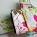 Butterfly Garden Flowers Tropical Fabric Washable Ipod Touch Iphone Droid Samsung Armband Cell Phone Case Pouch Waterproof Lining
