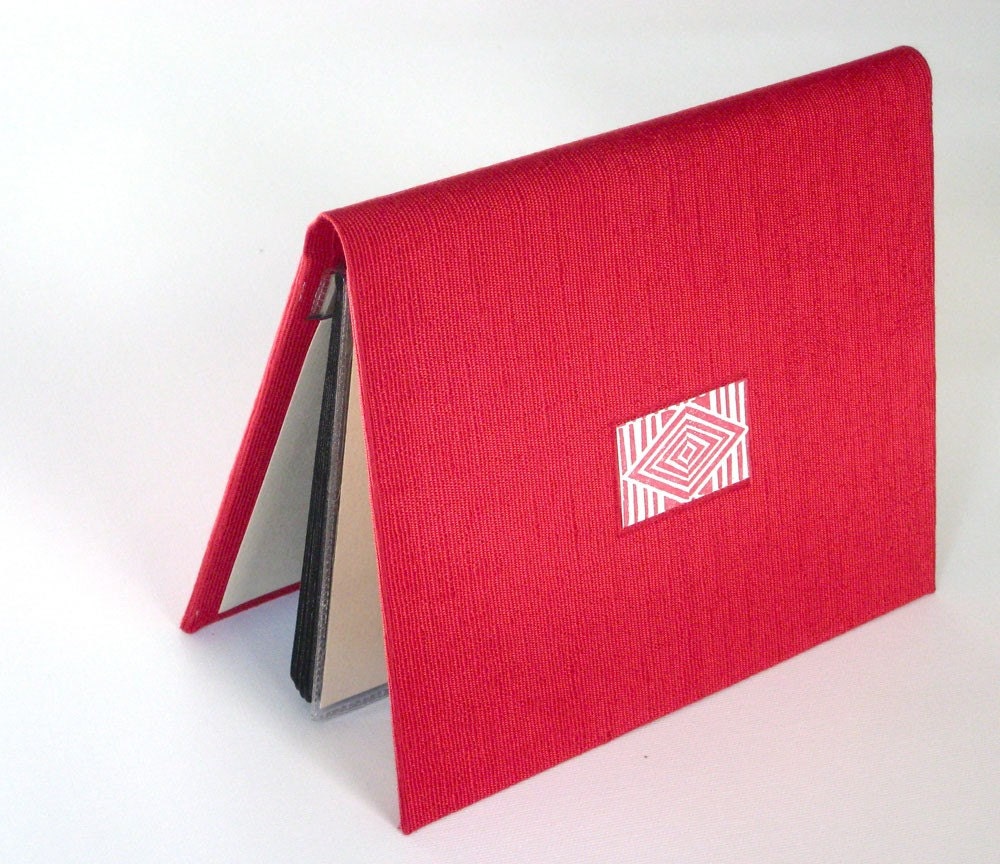 Photo Album Wallet - Scarlet Cloth