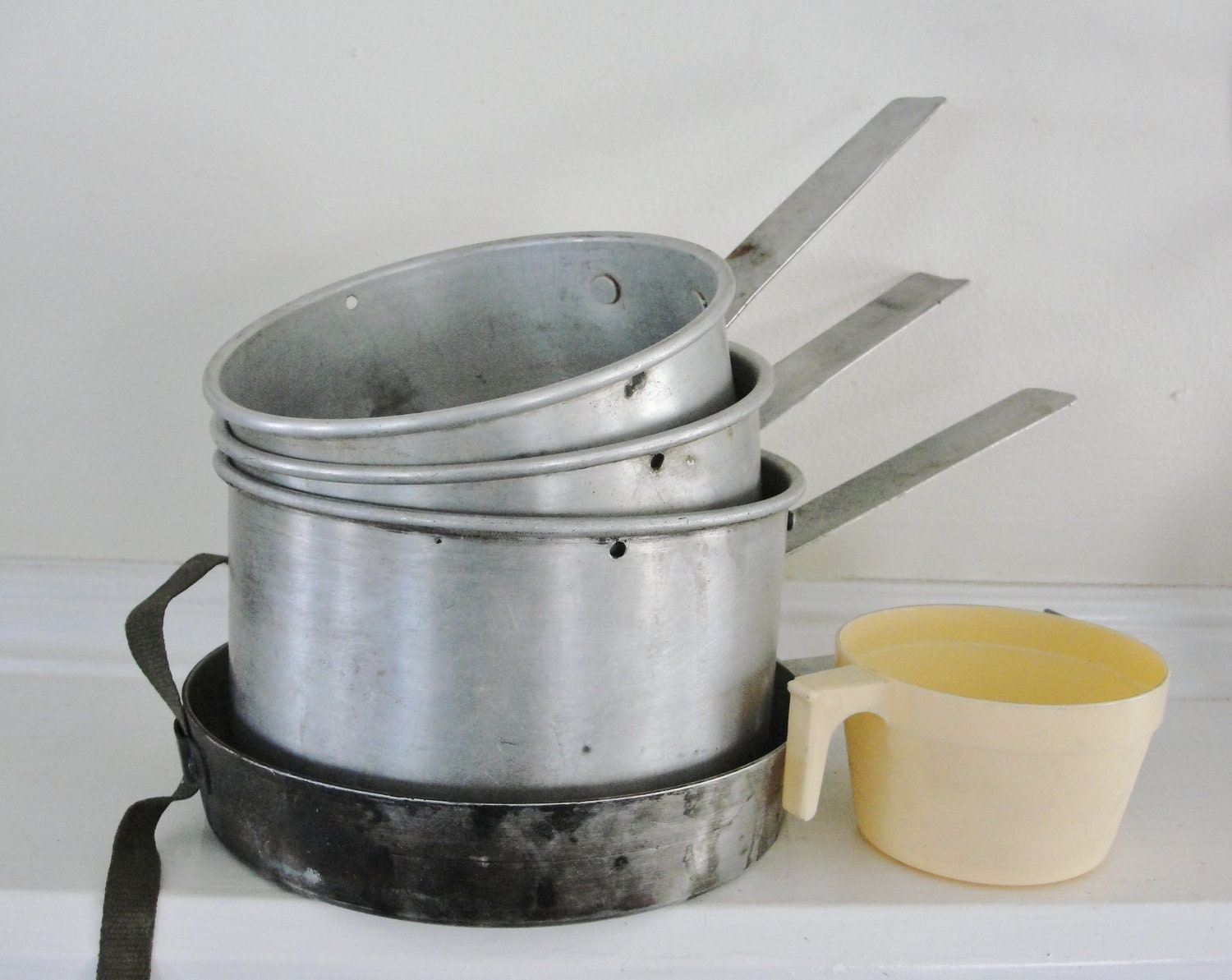 Vintage Camping Mess Kit, Camtor 1950s Camping Pots and Pans, For Men, For Campers, Summer Fun, Father's Day