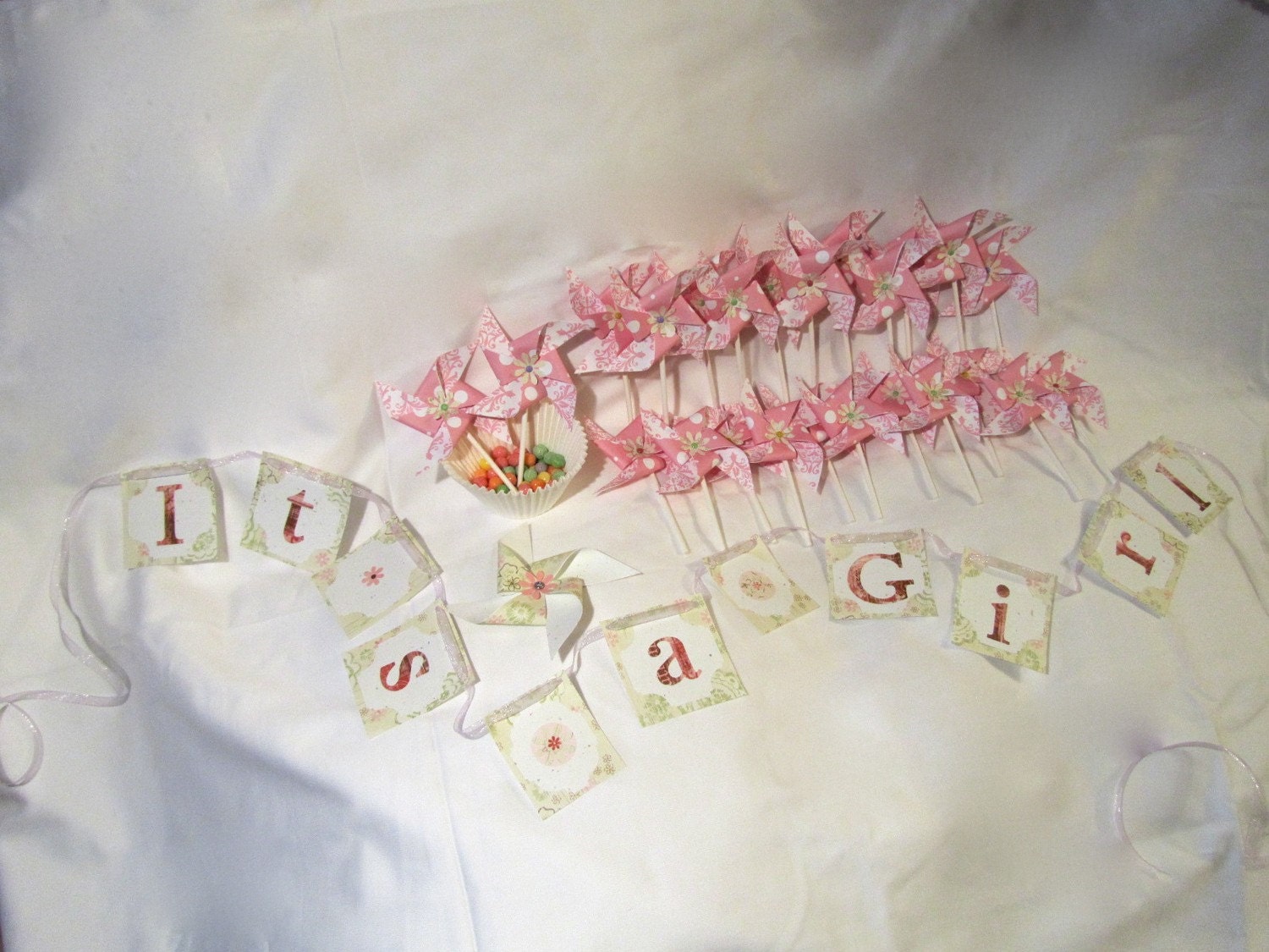 SALE IT'S a GIRL Premium Baby Shower Decoration Set