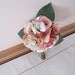 Simply Sweet: Paper Rose Boutonniere