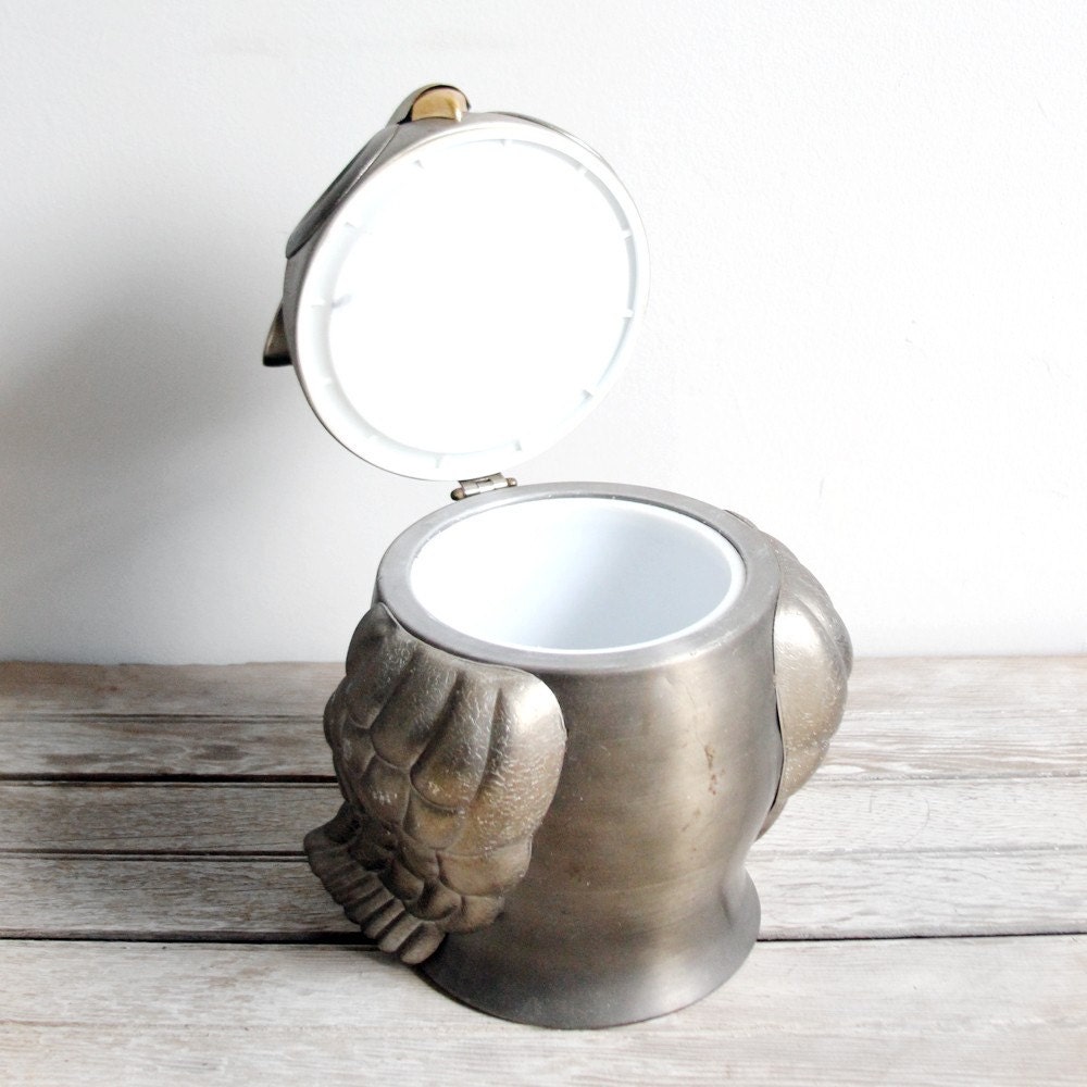 vintage eames era owl ice bucket