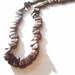 Men's African wood beaded necklace- The Jhoni