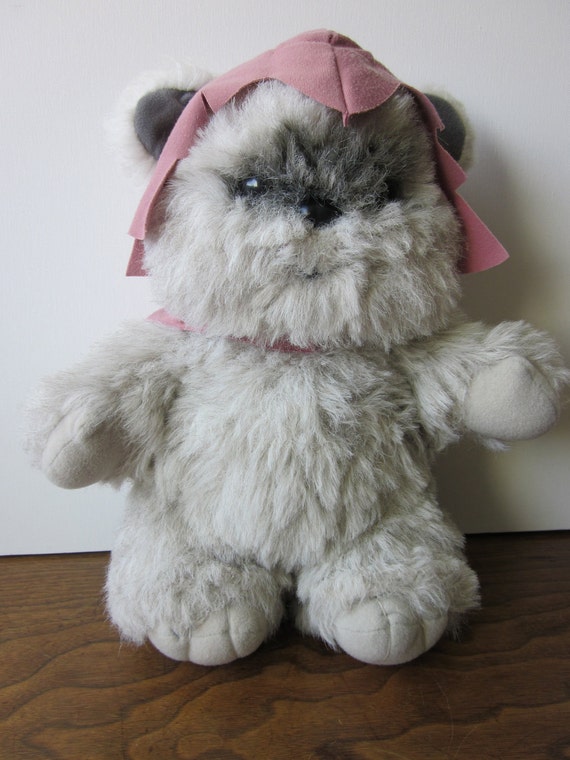 vintage ewok plush