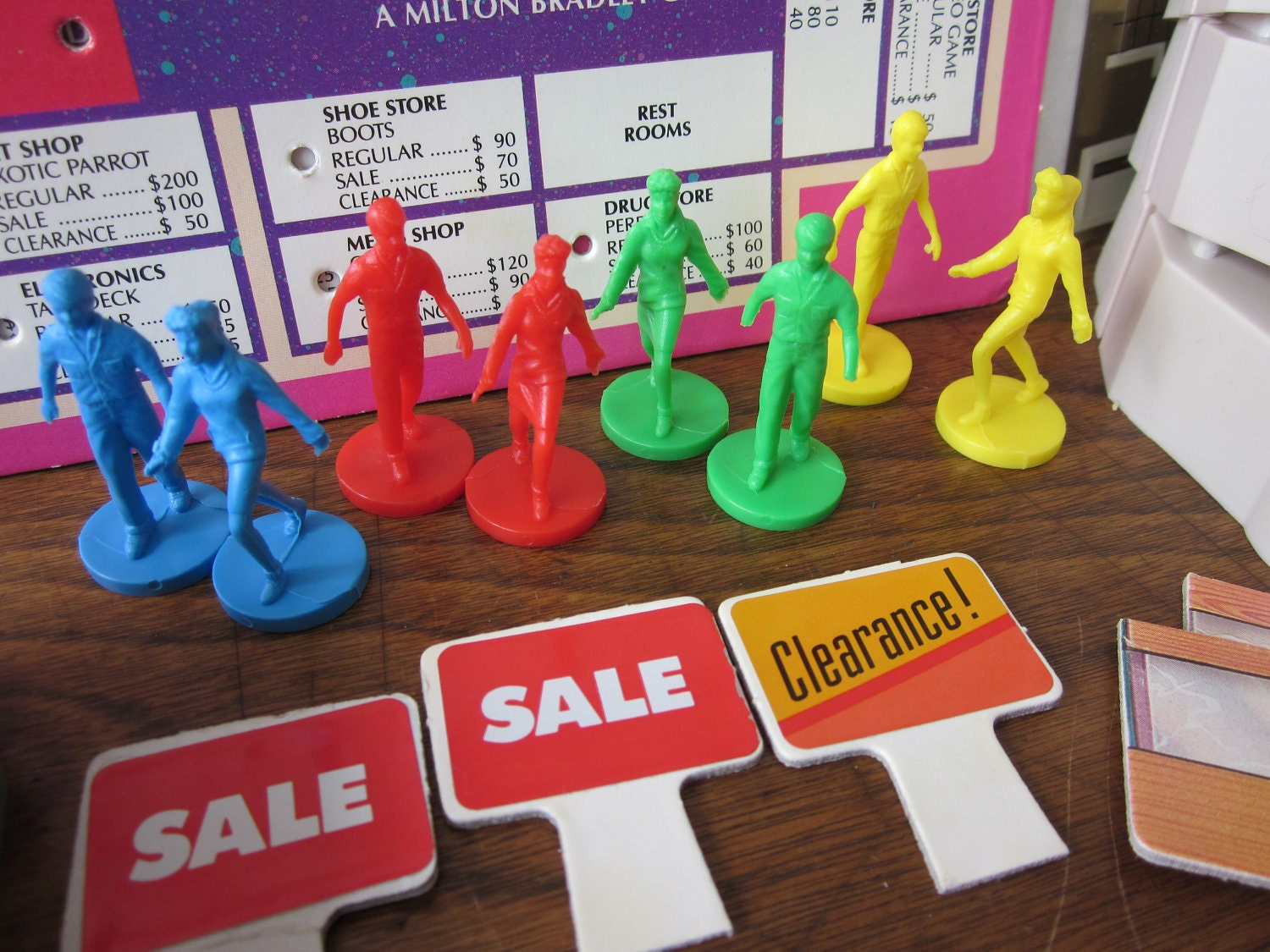 Vintage Electronic Mall Madness Board Game - COMPLETE