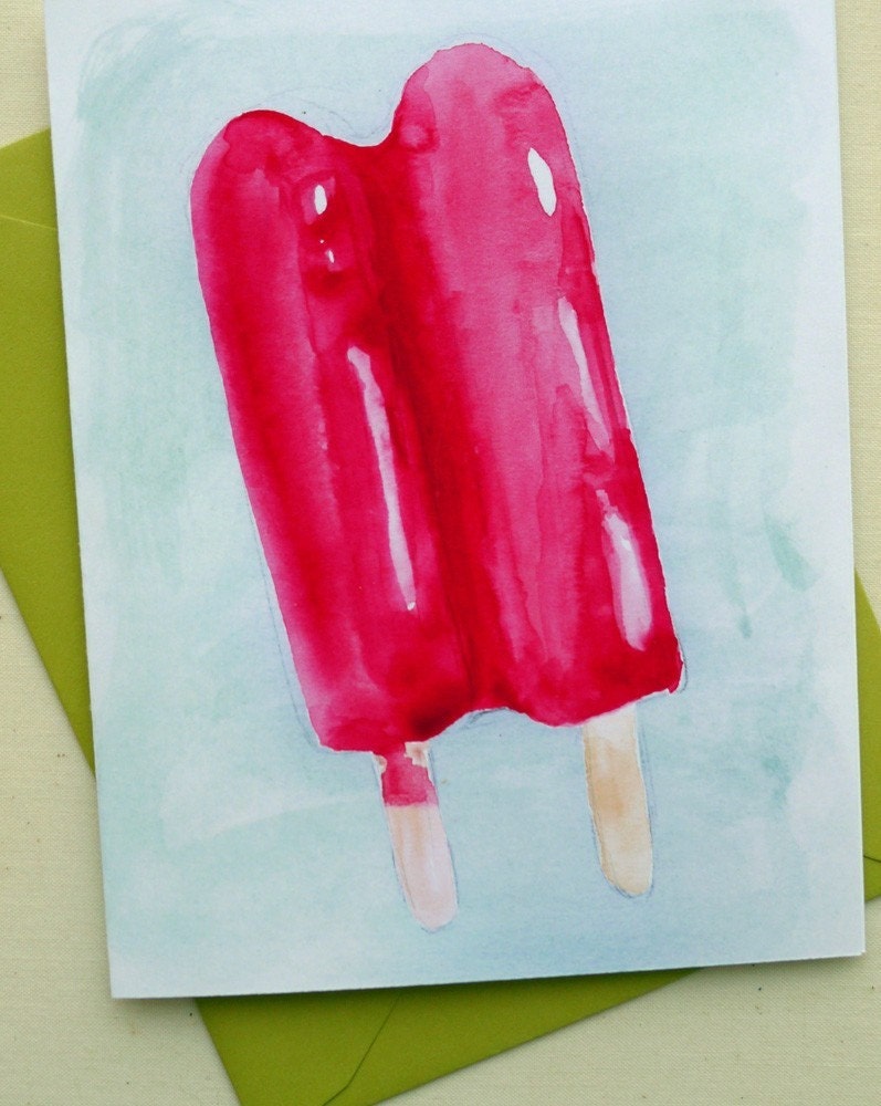 Twin Pop Greeting Card