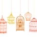 Vintage Birdcage Art Print