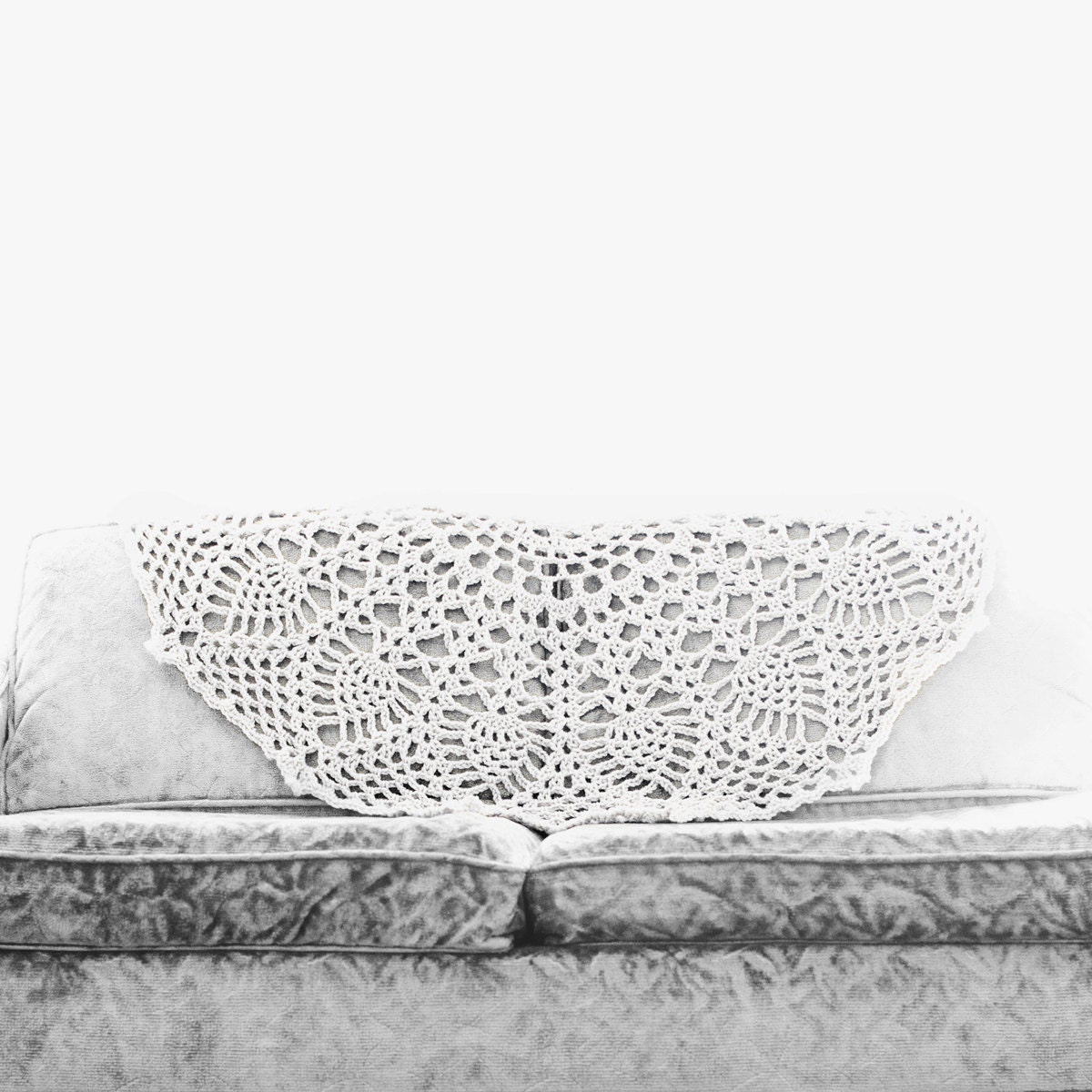Doily Blanket "Glory"-- CUSTOM MADE