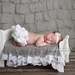 Snow White Ruffle Diaper Cover Ruffle Bloomers 3 Lavish Layers of Ruffles