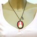 Victorian Lady Cameo Vintage Style Necklace
