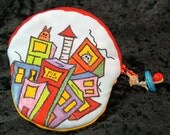 Coin Purse Handmade Cat Design