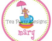 My Little Tea Party...Personalized Wonderland Party Iron-on Shirt Transfer Il_170x135