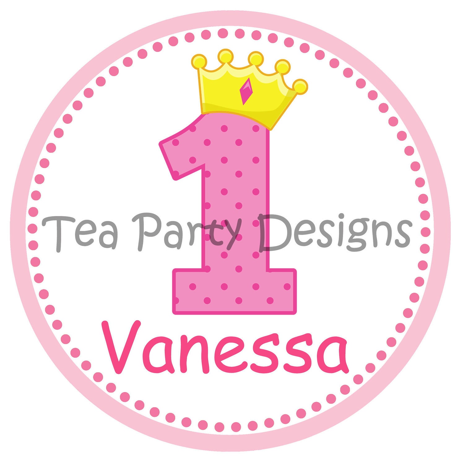 My Little Princess...Personalized Crown Party Iron-on Shirt Transfer Il_170x135