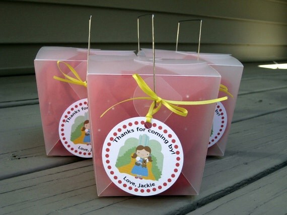 Follow the Yellow Brick Road...Wizard of Oz Personalized Party Favor Tags Il_570xn