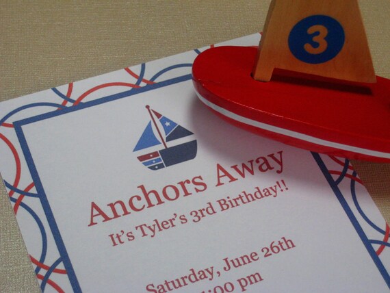 My Little Sailor...Personalized Nautical Invitations Il_570xn