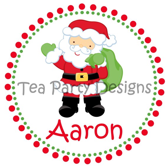 Ho Ho Ho...Personalized Christmas Santa Iron-on Shirt Transfer Il_570xn