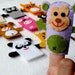 Private Listing for Ashley - Ten Little Ones - Felt Animal Finger Puppets