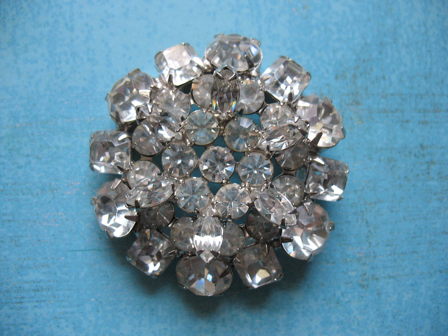 Holly Golightly Stunning Crystal Brooch
