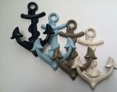 Anchor Wall Hook -- You Choose the Color