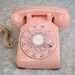 Pink Rotary Phone
