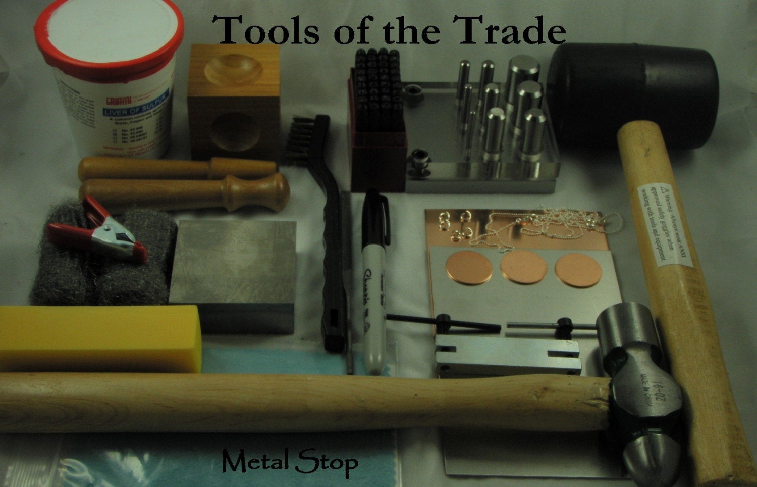 METAL JEWELRY STAMPING Kit Terrific Starter Kit Two by metalstop