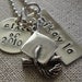 Class of 2010 -- Handstamped necklace -- FREE SHIP