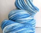 CLEARANCE - Hand Dyed Alpaca Merino Silk Super Bulky Yarn - 100 grams 60 yards
