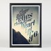 Let it Go - Quote Print Limited Edition