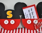 Custom Mickey Mouse Birthday Invitations Handmade by Lisa