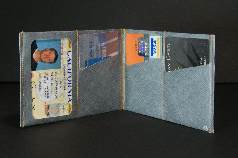 SlimFold Tyvek Wallet (Herringbone)