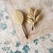 Dryad III - Gold Leaf Branch Bobby Pin Leaf Hair Accessories Rustic Woodland Wedding Hair Accessories Cute Adorable Elegant Whimsical Dreamy