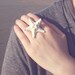 The Mermaid's Starfish Ring - Starfish Ring - Mermaid Ring - Nautical Ring - Beach Bridesmaids Gifts Cute Adorable Romantic Whimsical Dreamy