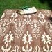 Retro Vintage / Picnic Beach Blanket / Brown Wheat Frame,