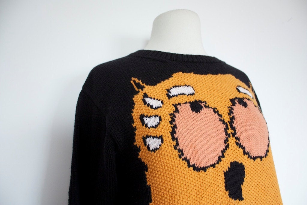 Vintage 1990s OWL SWEATER