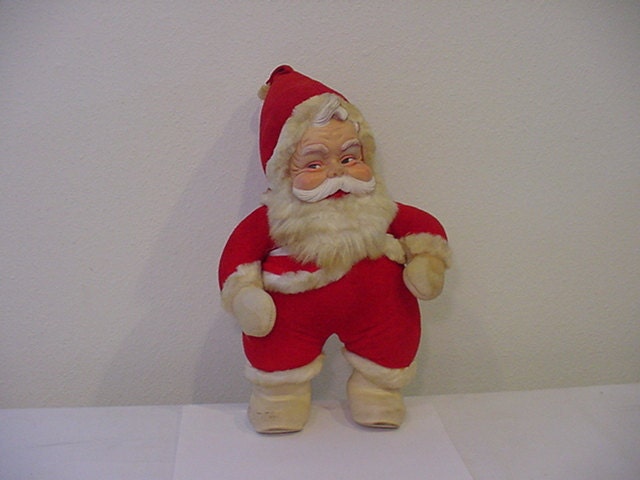 vintage rushton santa