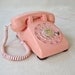 Vintage PINK Rotary Telephone