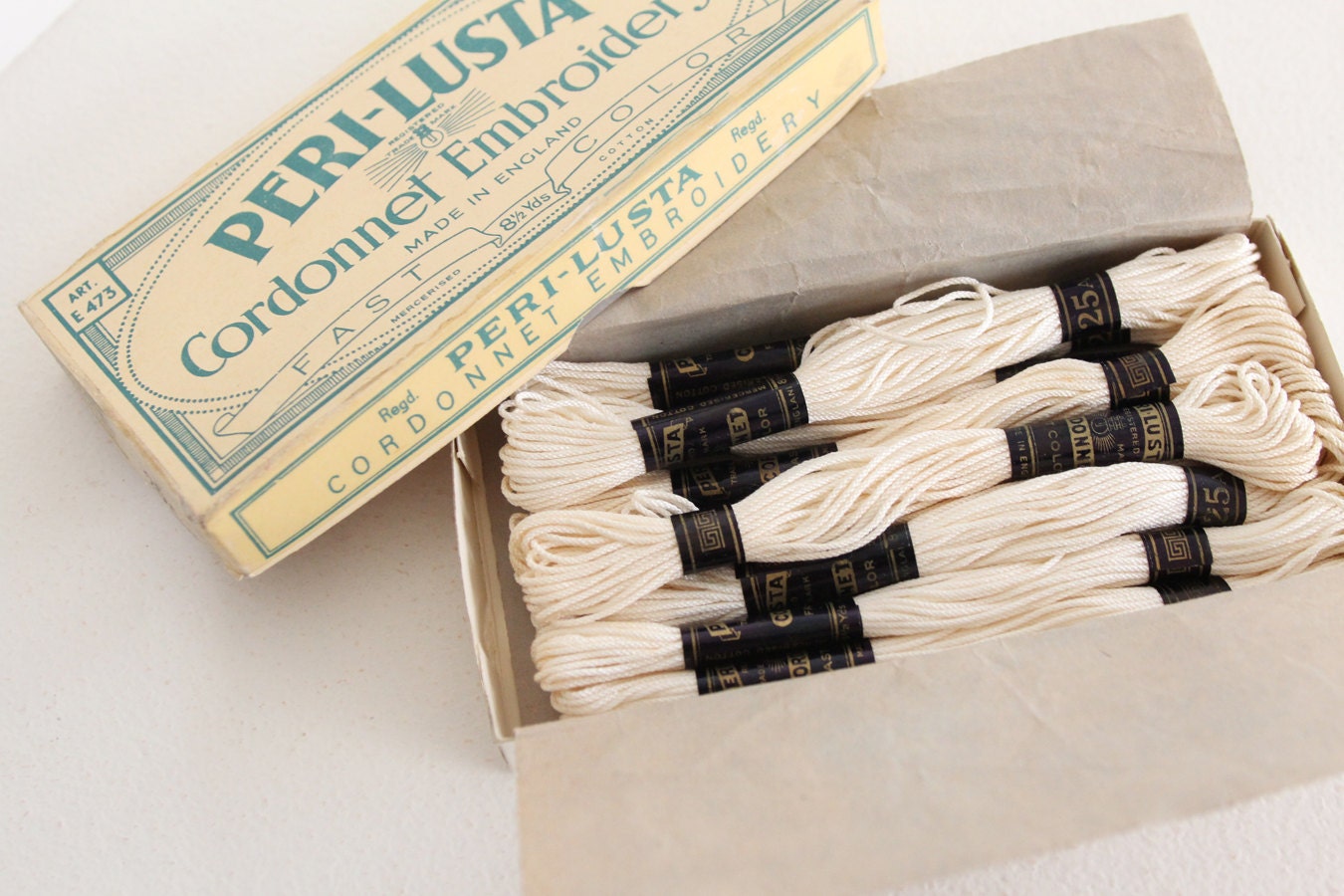 FLASH LISTING - Vintage Peri-Lusta Embroidery Thread