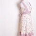 Prairie Dress / Cotton Dress / Floral Dress / Flowers / Boho / Short / Western / Vintage Dress / Dresses / 1161