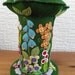 Large Floral Felt Pincushion