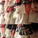 Ruffled Waterfall Shower Curtain: Shabby Chic