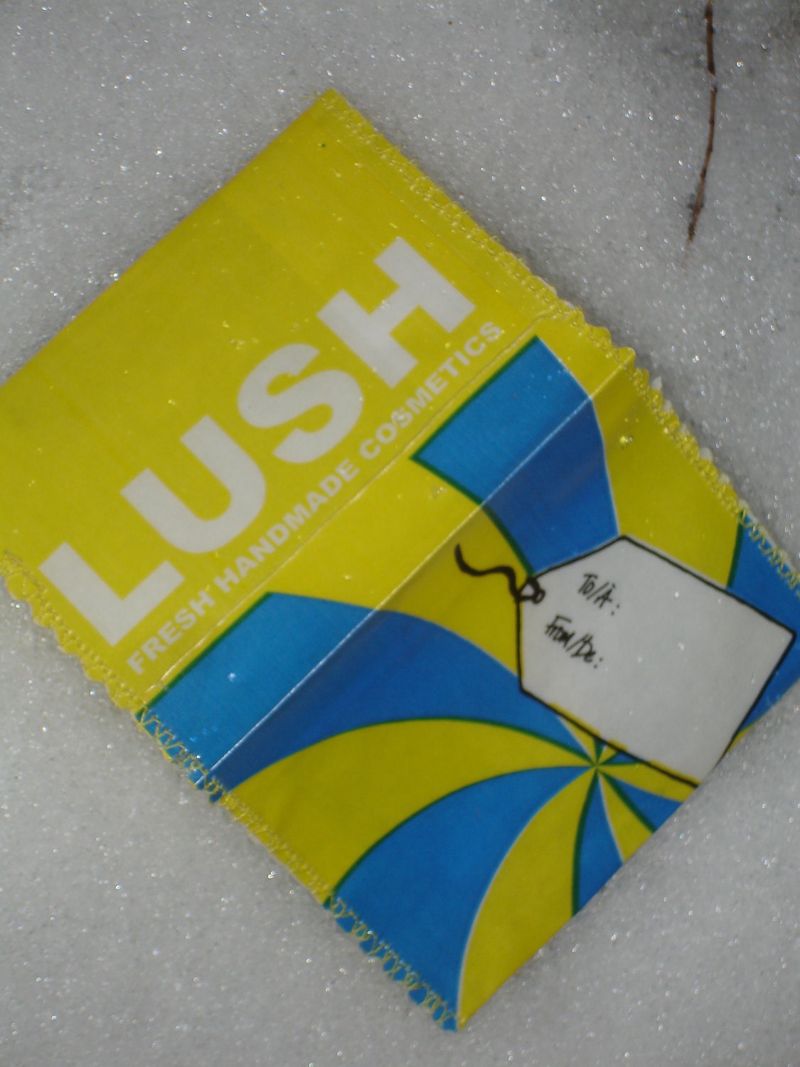LUSH Bath bomb bag Wallet