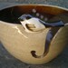 Little Bird Yarn Bowl, Chickadee Yarn Bowl, Yarn Bowl, Yarn Bowl with Holes