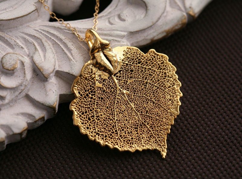 Baby aspen leaf earrings,24k gold,mothers gift,birthday,bridesmaid gifts,fall winter wedding,autumn,bridal jewelry
